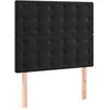 Image de vidaXL TÃªtes de lit 2 pcs Noir 80x5x78/88 cm Velours