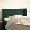 Image de vidaXL TÃªte de lit avec oreilles Vert foncÃ© 103x16x78/88 cm Velours