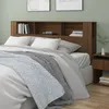 Image de vidaXL TÃªte de lit avec oreilles Vert foncÃ© 83x16x78/88 cm Velours