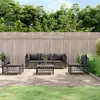 Image de vidaXL TÃªte de lit avec oreilles Noir 83x16x118/128 cm Velours