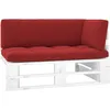 Image de vidaXL TÃªte de lit avec oreilles Rose 203x16x118/128 cm Velours