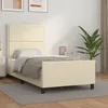 Image de vidaXL TÃªte de lit Ã  LED Blanc 200x5x78/88 cm Similicuir