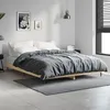 Image de vidaXL TÃªte de lit Ã  LED Bleu 200x7x78/88 cm Tissu