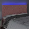 Image de vidaXL TÃªte de lit Ã  LED Rose 180x7x118/128 cm Velours