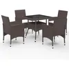 Image de vidaXL TÃªte de lit Ã  LED Marron foncÃ© 203x16x118/128 cm Tissu