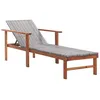 Image de vidaXL Cadre de lit avec tÃªte de lit Taupe 90x190 cm Tissu