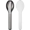 Image de Couverts Set De Couverts 3 Pcs Nordic Black