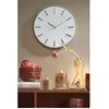Image de Horloge en aluminium blanc D35,5