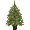 Image de Sapin de noÃ«l artificiel en pot H90