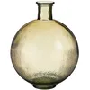Image de Vase bouteille en verre recyclÃ© marron clair H42