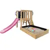 Image de Mini Aire De Jeux Avec Toboggan Violet
