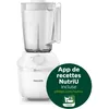 Image de Philips Series 3000 HR2041 - Bol mixeur blender - 1.9 litres - 450 Watt - blanc
