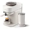 Image de Expresso broyeur PHILIPS BAR303/00 Milky White + mousseur Ã  lait