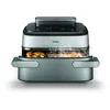 Image de Philips 5000 series NA565/02 friteuse Double 9,5 L Autonome 2750 W Friteuse d'air chaud Noir, Argent et Acier inoxydable