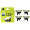 Image de Philips Lames de rechange OneBlade 360 QP440/50 (4 pièces)