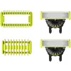 Image de Lames De Rechange - Philips - Oneblade Qp624/50 - Acier Inoxydable - Protection Peau - 360Â°