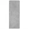 Image de vidaXL Armoires murales 2 pcs gris bÃ©ton 69,5x34x90 cm