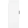 Image de vidaXL Armoires murales 2 pcs blanc 69,5x34x90 cm