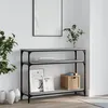 Image de Vidaxl Table Console Sonoma Gris 100x29x75 Cm Bois D'ingÃ©nierie