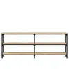 Image de Etagères murales VidaXL  Table console  Bois d'ingénierie Marron 200x29x75 cm P31599974