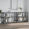 Image de Vidaxl Table Console Sonoma Gris 200x29x75 Cm Bois D'ingÃ©nierie