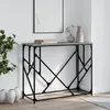 Image de Vidaxl Table Console Sonoma Gris 100x40x80 Cm Bois D'ingÃ©nierie