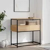 Image de Vidaxl Table Console chÃªne Sonoma 75x40x75 Cm Bois D'ingÃ©nierie