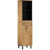 Image de vidaXL Armoire de salle de bain 38x33x160 cm bois massif de manguier