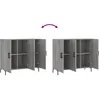 Image de vidaXL Buffet sonoma gris 90x34x80 cm bois d'ingÃ©nierie