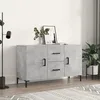 Image de vidaXL Buffet gris bÃ©ton 100x36x60 cm bois d'ingÃ©nierie