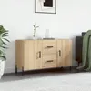Image de vidaXL Buffet chÃªne sonoma 100x36x60 cm bois d'ingÃ©nierie