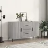 Image de vidaXL Buffet sonoma gris 100x36x60 cm bois d'ingÃ©nierie
