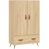 Image de Vidaxl Buffet Haut ChÃªne Sonoma 69,5x31x115 Cm Bois D'ingÃ©nierie