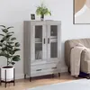 Image de vidaXL Buffet haut sonoma gris 69,5x31x115 cm bois d'ingÃ©nierie