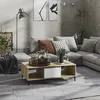 Image de vidaXL Meuble TV Blanc 80x36x50 cm Bois d'ingÃ©nierie
