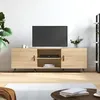 Image de vidaXL Meuble TV chÃªne sonoma 150x30x50 cm bois d'ingÃ©nierie
