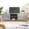 Image de vidaXL Meuble TV sonoma gris 150x30x50 cm bois d'ingÃ©nierie