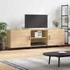 Image de vidaXL Meuble TV chÃªne sonoma 150x30x50 cm bois d'ingÃ©nierie