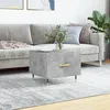 Image de vidaXL Table basse gris bÃ©ton 50x50x40 cm bois d'ingÃ©nierie