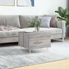 Image de vidaXL Table basse Sonoma gris 50x50x40 cm Bois d'ingÃ©nierie