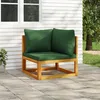 Image de vidaXL Tables basses 2 pcs chÃªne marron 50x50x40 cm bois d'ingÃ©nierie
