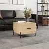 Image de vidaXL Table basse ChÃªne sonoma 50x50x40 cm Bois d'ingÃ©nierie