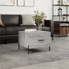 Image de vidaXL Table basse Sonoma gris 50x50x40 cm Bois d'ingÃ©nierie