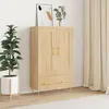 Image de Vidaxl Buffet Haut ChÃªne Sonoma 69,5x31x115 Cm Bois D'ingÃ©nierie