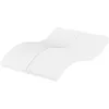 Image de vidaXL Matelas en mousse blanc 140x190 cm duretÃ© H2 H3