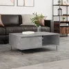 Image de vidaXL Table basse gris bÃ©ton 90x60x35 cm bois d'ingÃ©nierie