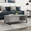 Image de vidaXL Table basse sonoma gris 90x60x35 cm bois d'ingÃ©nierie