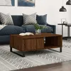 Image de vidaXL Table basse chÃªne marron 90x60x35 cm bois d'ingÃ©nierie
