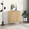 Image de vidaXL Buffet ChÃªne sonoma 60x35x70 cm Bois d'ingÃ©nierie