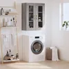 Image de vidaXL Armoire murale sonoma gris 69,5x34x90 cm